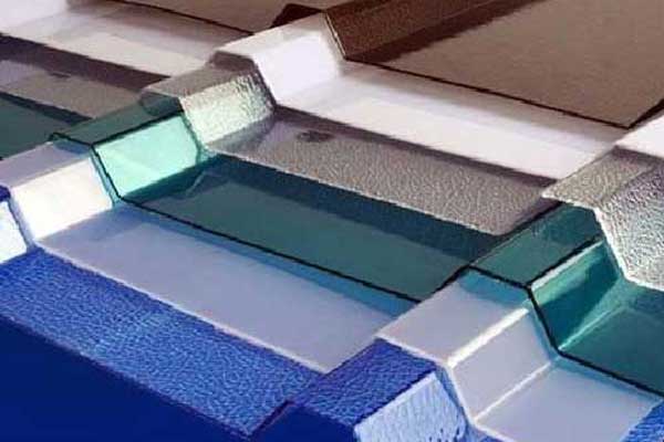 Profiled polycarbonate sheet