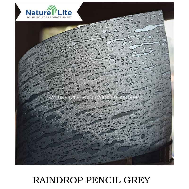 raindrops poly carbonate sheet